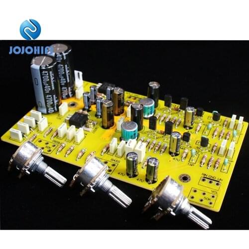 2SA992/2SC1845 LM317/337 B647/D667 DIY KITS/Finished Board Fully Discrete HIFI Tone Pre Pre-amplifier Board Base on NAD NAD3020