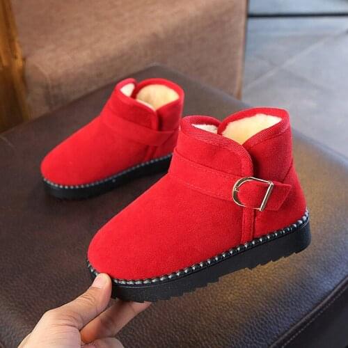 New Arrival 2019 What Winter Shoes For Girls Plush Boots Child Boy Children Keep Warm Snow Boots Baby Children Shoes