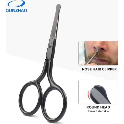 2pcs/set Durable Stainles Steel Eyebrow Scissor Trimmer Epilator Eyelashes Nose Hair Scissor Manicure Scissors Cutter Nail Tools