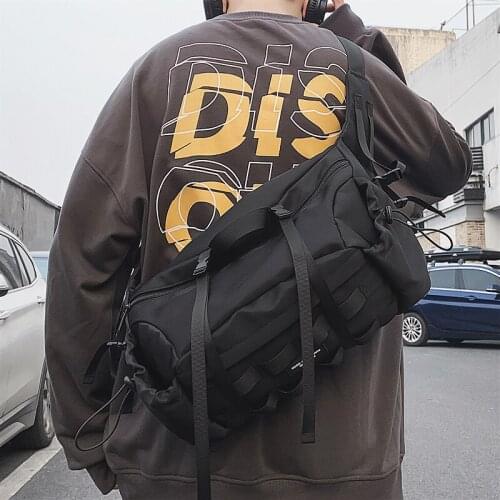 Original Uoct.all 2021 Cross-body Bag Functional Wind Large Capacity Bag Personalized Bag Slung Fashion Shoulder Bag