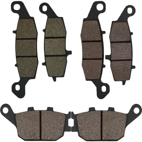 Motorcycle Front and Rear Brake Pads for SUZUKI SV400 XV 400 2003-2005 SV 650 2002-2013 DL650 V-strom 2004-2013 DL1000 02-2010
