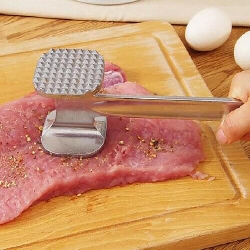 Practical Meat Tenderizer Hammer Mallet Tool for Pounding Beef Steak Chicken Pork Aluminum Alloy Meat Hammer Kitchen Tools