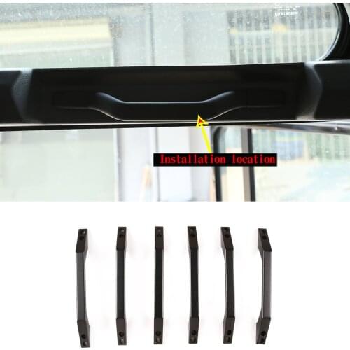 For 2004-2018 r Land Rover Defender 90 110 Aluminum Alloy Roof Handle Decorative Accessories Retrofit Replacement Parts