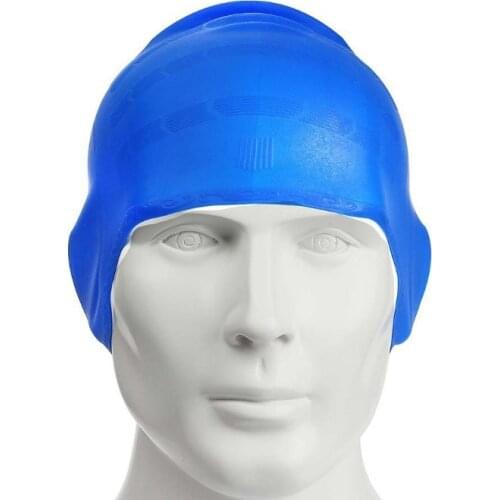 Adults Waterproof Swimming Caps Men Women Swim Pool Cap Long Hair Ear Protect Large Size Silicone Diving Hat Natacion Badmuts