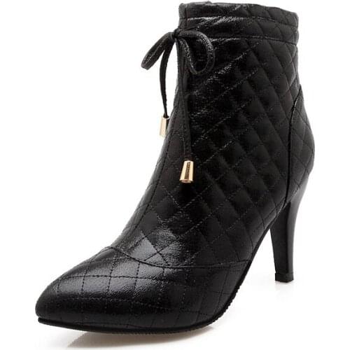 Big Size boots women shoes ankle boots for women ladies boots shoes woman winter Fine with