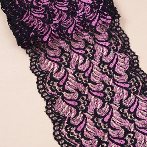 10Yards 18cm Width Guipure Lace Fabric DIY French Lace Tape Sewing Accessories Polyester Lace Ribbon Garment Edge Lace Trim