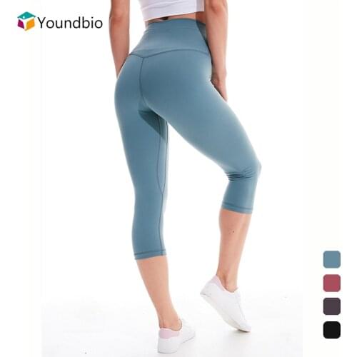 2021 High Waist Leggings Sport Women Crop Yoga Pants Elastic Gym Workout Female Fitness Running Tights Mallas Deporte Mujer