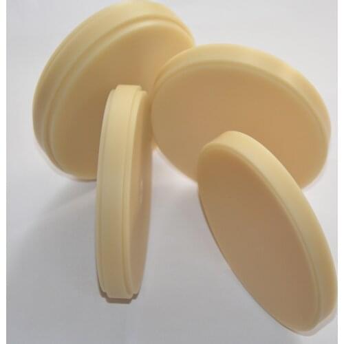 5 Pcs Dental PMMA Block Disc OD98*10/12mm Open System CAD CAM A1, A2, A3, A0 Color Available Dental PMMA Blocks without Step