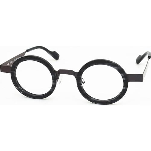 Belight Optical ANNE ET VALENTIN Eyewear Handmade Craft Women Men Acetate Prescription Vintage Eyeglasses Spectacle Frame 0134
