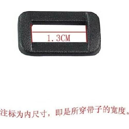 FreeShipping 100pcs13mm Black Plastic rectangular type Ring Diy Buckle handmade accessories for Purse Bags and Handbag hardwears