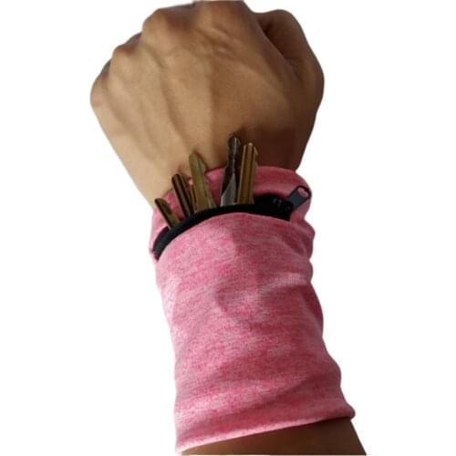 Wrist Wallet Pouch Running Sports Arm Band Bag For MP3 Key Card Storage Bag Case Badminton Basketball Wristband Sweatband