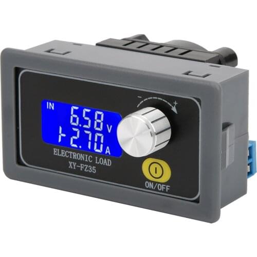 Battery Capacity Tester Battery Checker Tester Testing Tool Digital for Constant Current Electronic Load Aging Testing