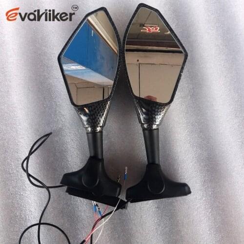 GSXR1300 2008 2012 Motorcycle Rearview Mirror with turning light For SUZUKI GSX R1300 2008 2009 2010 2011 2012