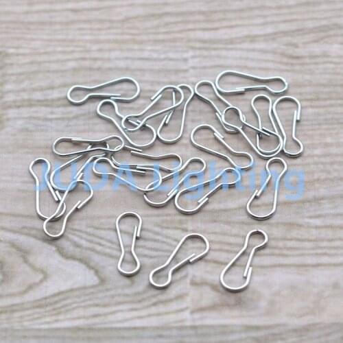 JUDA Iron crystal beads connection buckle hardware connecting hasp buckle for candle lamp chandelier led pendant light wall lamp