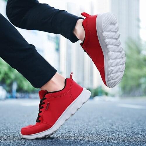 Men Tennis Shoes Zapatillas Hombre Deportiva Trainers Tenis Plataforma Sneakers black red gray Gym Sports Shoes Chaussures Homme