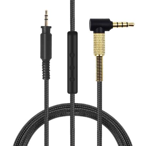 1.2m Replacement Stereo Audio Upgrade Cable Extension Music Cord Wire Line for JBL J55 J55A J55I J88 J88A J88I Headphones