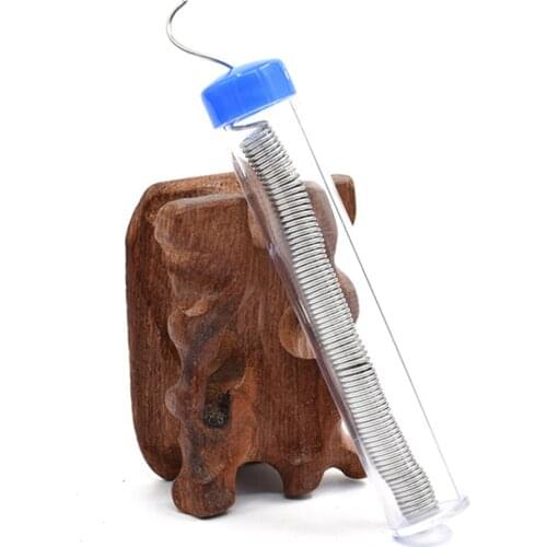 Tin Solder Wire Welding Wires 15g 1.0mm Flux 1.8% 63/37 Electrical Soldering Supplies for DIY Hobby Electric SMD PCB Repair Work