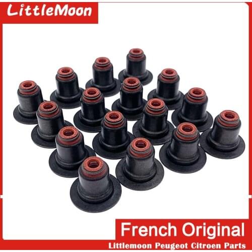Original new valve oil seal improved 1628922080 for Peugeot 207 308 508 3008 408 RCZ 5008 Citroen C4 C5 DS3 DS4 DS5