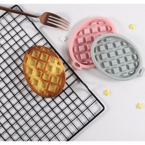 Varieties Heart Round Square Sharp Waffle Makers For Kids DIY Silicone Cake Mould Waffle Mould Silicone Bakeware