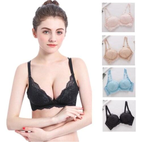 Birdsky, 1PC Women silk bra brassiere breast top thin cup push up wire rimless, 100% mulberry pure silk, 4 solid colors. OR-87