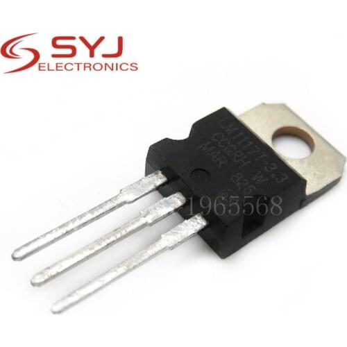 10pcs/lot LM1117T-3.3 LM1117-3.3 LM1117T 3.3V LM1117 TO-220 In Stock