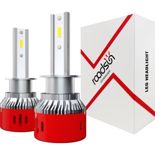 2Pcs LED H1 H7 H11/H8/H9 9005/HB3/H10 9006/HB4 H4 HB2 9003 CSP Chip Car Headlight Bulbs 60W 12V 6000K 6000lm Lamp