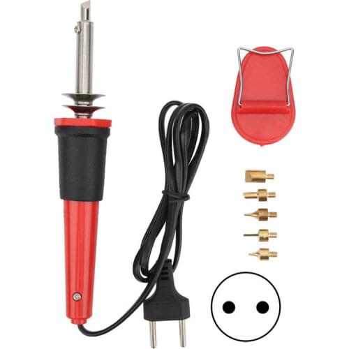 7Pcs Electric Soldering Iron Pyrography Woodworking Carving Stainless Steel Welding Tools Carving Pyrography Kit