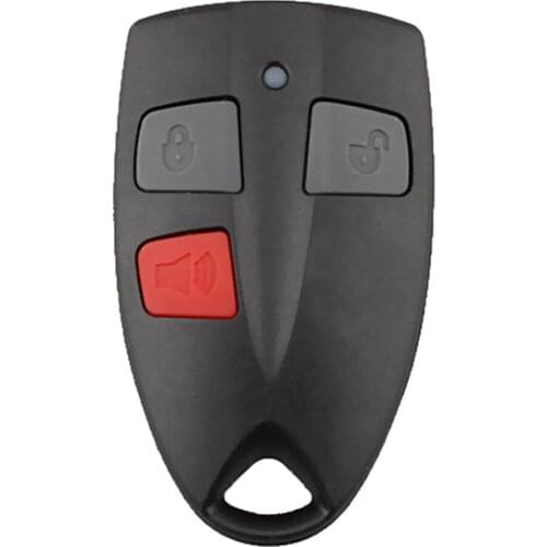 Car 3 Button Remote Engine Keyless Entry Key Fob Chip Kit for Ford AU FALCON