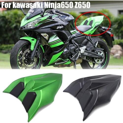 For Kawasaki Z NINJA650 z650 Ninja 650 2017 2018 2019 High Quality Rear seat cover Rear Tail Section Seat Cowl Cover green black
