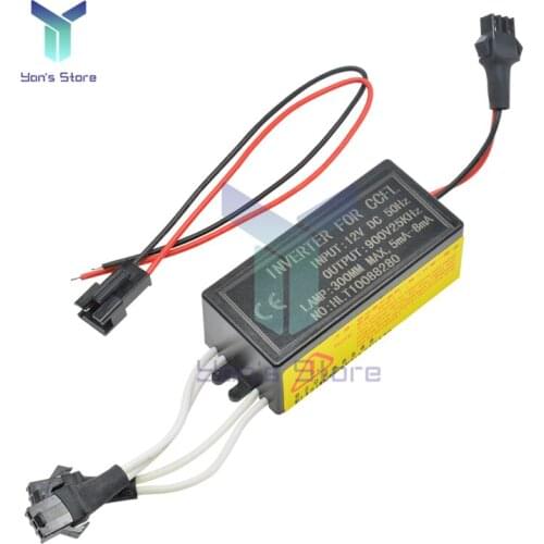 DC 12V to 900V 50HZ CCFL Inverter Cold Cathode Drive for CCFL Angel Eyes Light Lamp Bulb Halo Ring Spare Ballast for BMW E36 E46