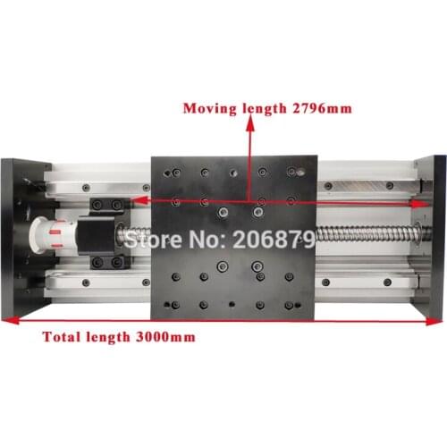 1Pcs GX150-3000mm linear guide+ 1pcs2000mm linear guide+2pcs Nema 34 stepper motor+2pcs Motor Driver+1pcs Connect X and Z board