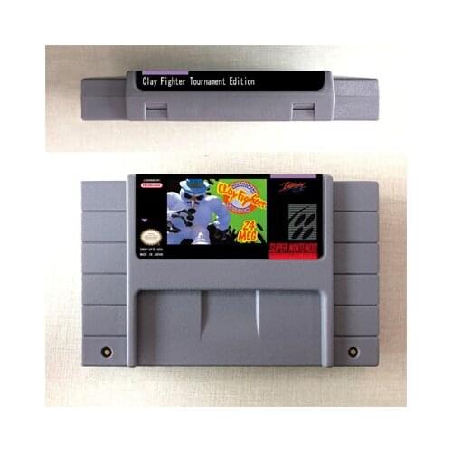 Clay Fighter Tournament Edition - Action Game Card US Version English Language