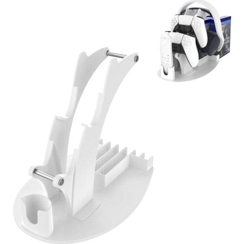 Game Controller Bracket Holder Game Disc Storage Disc Rack Remote Control Bracket for PS5 PS4 XBox Switch Game Accessories