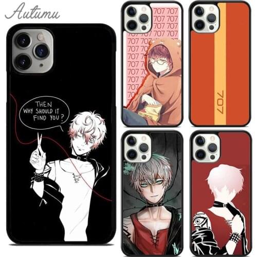 Cool Mystic Messenger Phone Case for iPhone 11 12 Pro Max mini X XR XS SE 2020 5 6 7 8 Plus Samsung Galaxy S8 S9 S10 Cover shell