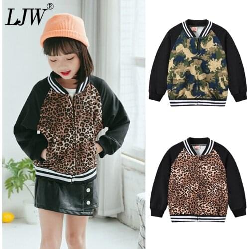 2021 boys and girls stitching jacket cartoon print baseball uniform sports jacket childrens casual zipper shirt 2-6 years old