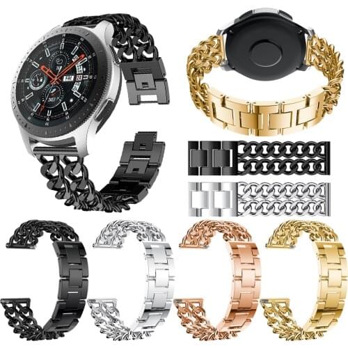 Aluminium Alloy Watchband for Samsung gear s3 wrist Smart Watch Band Link Strap Bracelet Links for Samsung Galaxy 46mm Watchband