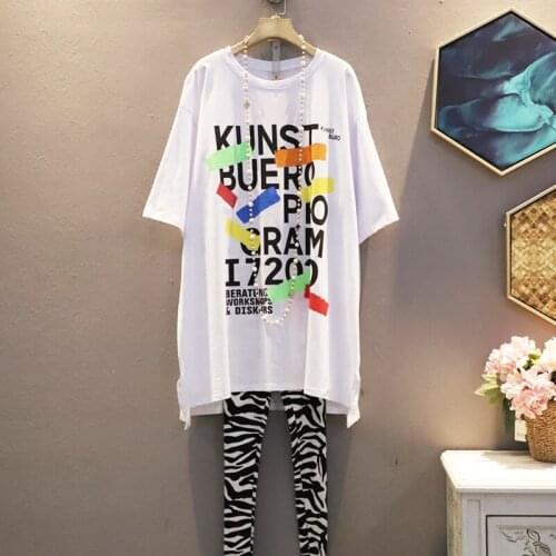 Pink Orange Green Blue Black White Women Letter Printed T Shirt 2021 Summer Women Fashionable T Shirt Z604