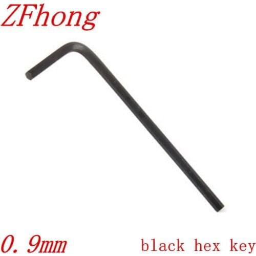 100pcs 0.9mm Black Allen Wrench (Socket Head Wrench) Hex Key