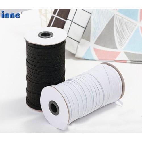 3/6/8/10/12mm 5yards/Lot High-Elastic Sewing Elastic Ribbon Elastic Spandex Band Trim Sewing Fabric DIY Garment Accessories