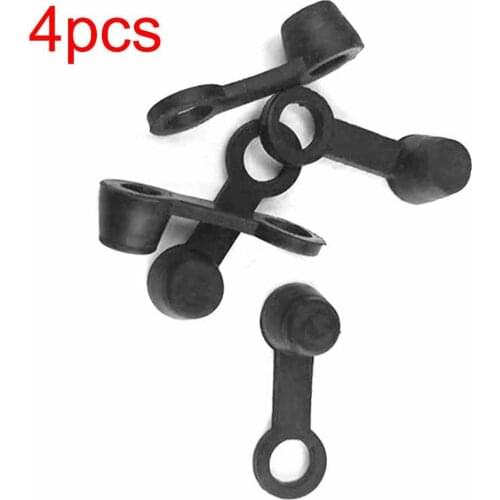 4Pcs High Quality Motorcycle Motor Bike Rubber Brake Bleed Nipple Grease Cap Dust Cover Nuts & Bolts