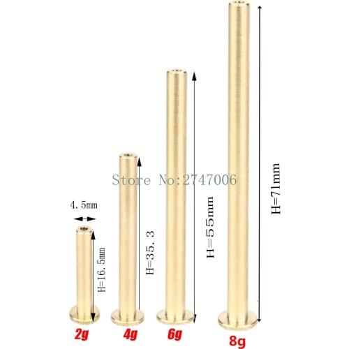 5pcs/pack Golf Brass Plug Weight for 335 350 355 370 Carbon Shaft Wood Iron Club Shaft