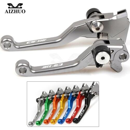 Aluminum Motorcycle Motocross dirt bike Pivot Brake Clutch Levers for honda CRF230F CRF 230 F 2003 2004 2005 2006 2007 2008 2009