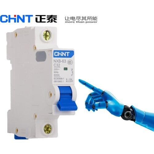 CHINT NXB-63 1A 2A 3A 6A 10A 16A 20A 25A 32A 40A 63A 1P 2P 3P 4P 230V 220V Miniature Circuit breaker MCB NEW DZ47