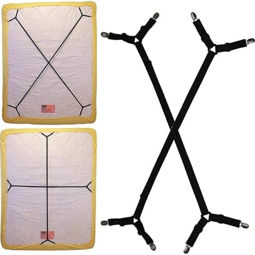 Household Corner Long Adjustable Elastic Bed Sheet Holder Mattress Clip Fasteners Cover Blankets Grippers Fixing Non-Slip Strap