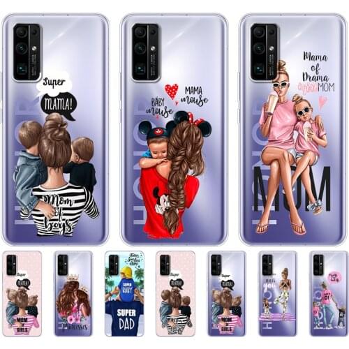 Case for HONOR 30 20 lite view 30 v 30 pro PLUS cover for huawei honor 20S 30S 9A 9C 9S 9X Premium 7s 8S 8a Baby mom Girl Boy