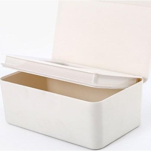 Wet Wipes Dispenser Holder Tissue Storage Box Case with Lid for Home Stores