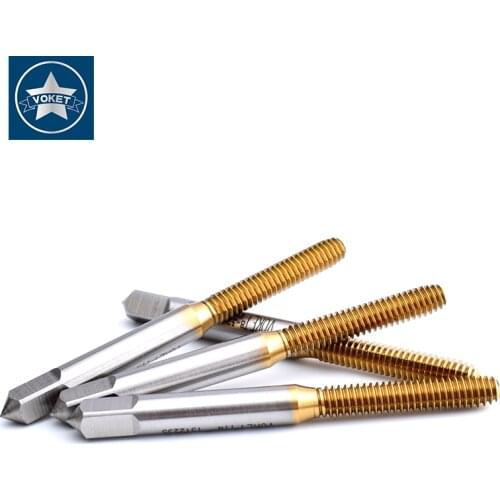 HSSE TIN Thread forming Tap UNC 1-64 2-56 3-48 4-40 5-40 6-32 8-32 10-24 12-24 1/4 5/16 3/8 7/16 1/2 9/16 5/8 machine taps