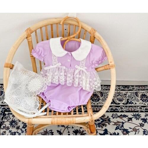 Summer New Baby Girls Princess Style Romper