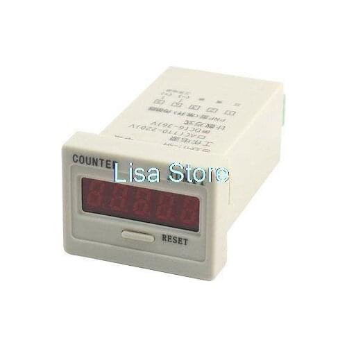 Panel Mount Accumulating Counter DC24V 5 Digit Display JDM11-5H