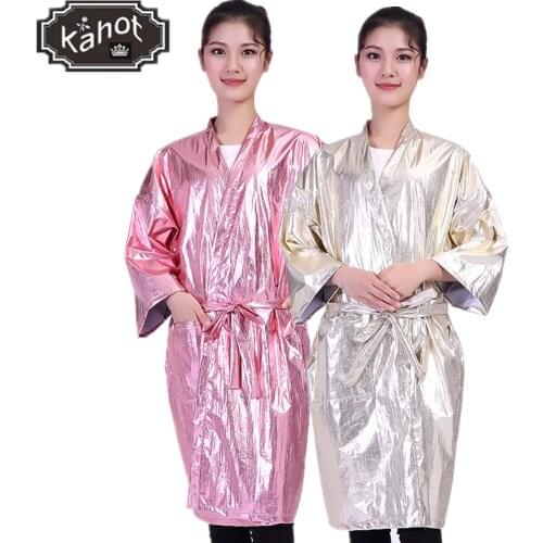 Salon Professional Hairdressing Kimono,Hair Clothing Waterproof Clothes Hairdressing Overalls Shampoo SPA Barber Guest Bathrobe
